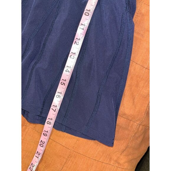 Athleta Navy Blue Pleated Athletic Skort Size 6 - Picture 7 of 9